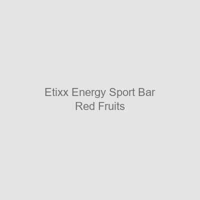 Etixx Energy Sport Bar Red Fruits