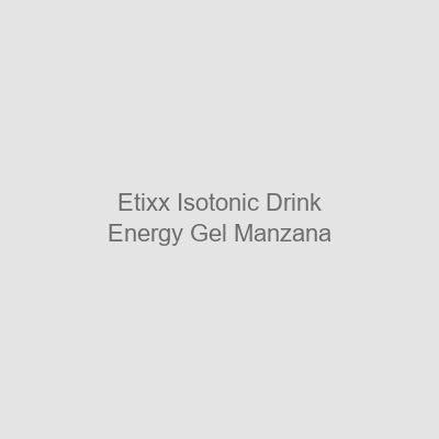 Etixx Isotonic Drink Energy Gel Manzana