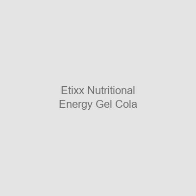 Etixx Nutritional Energy Gel Cola
