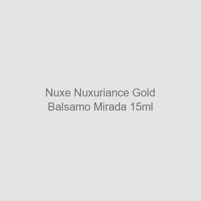 Nuxe Nuxuriance Gold Bálsamo Mirada Luminosa 15 ml