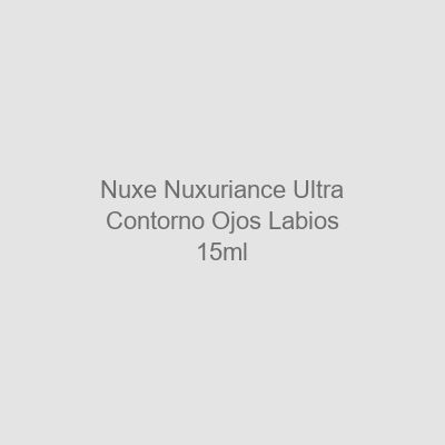 Nuxe Nuxuriance Ultra Contorno de Ojos y Labios 15 ml