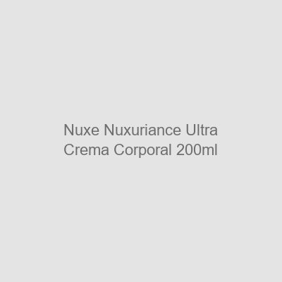 Nuxe Nuxuriance Ultra Crema Corporal Voluptuosa Antiedad Global 200 ml