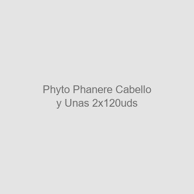 Phyto Phanere Cabello y Uñas 2 x 120 Cápsulas