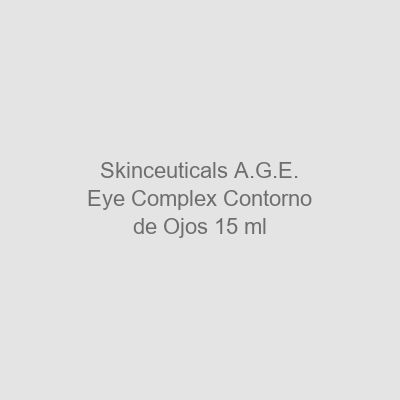 Skinceuticals A.G.E. Eye Complex Contorno de Ojos 15 ml